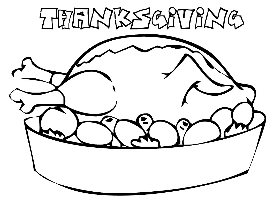 Thanksgiving Turkey Coloring Pages
 Free Printable Thanksgiving Coloring Pages For Kids