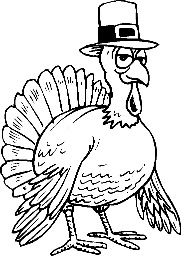 Thanksgiving Turkey Coloring Pages
 Thanksgiving Coloring Pages