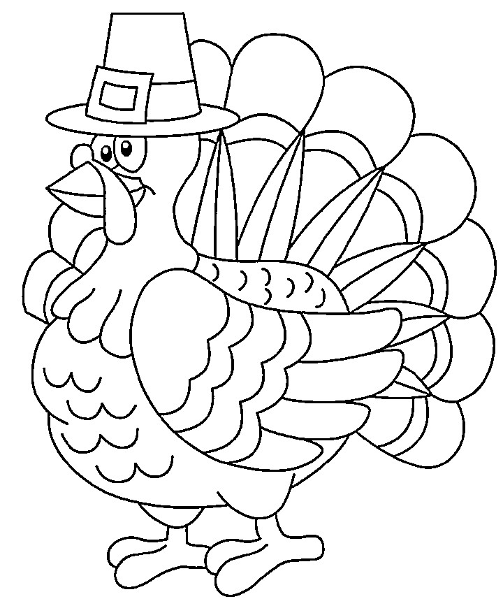 Thanksgiving Turkey Coloring Pages
 Thanksgiving Turkey Coloring Pages to Print for Kids