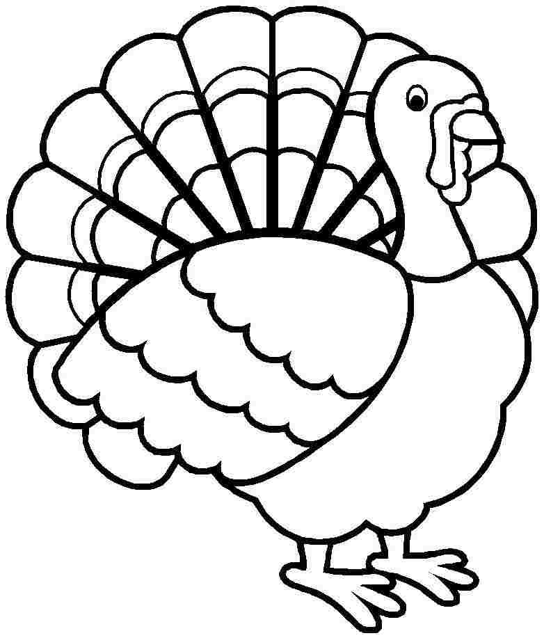 Thanksgiving Turkey Coloring Pages
 Free Printable Thanksgiving Turkey Coloring Pages – Happy