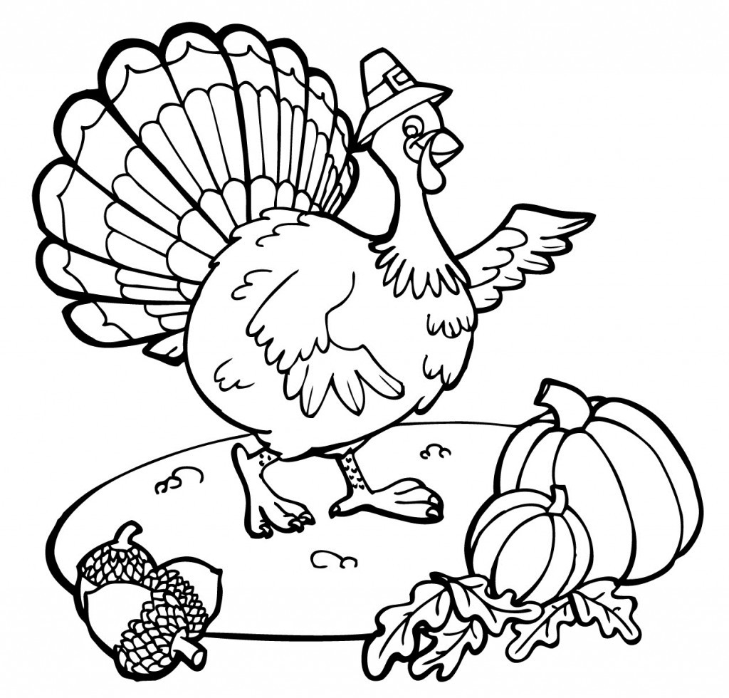 Thanksgiving Turkey Coloring Pages
 Free Printable Thanksgiving Coloring Pages For Kids