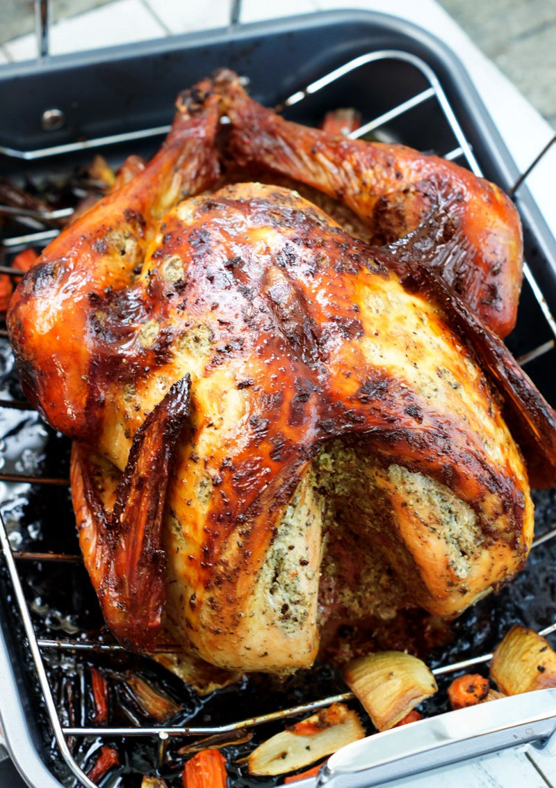 Thanksgiving Turkey Recipes
 Latin Style Turkey With Mojo and Sazón Achiote