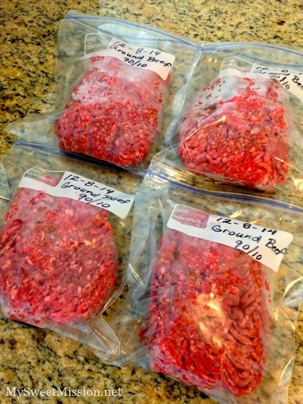 Thaw Ground Beef
 Tips for Freezing and Safely Handling Ground Beef My