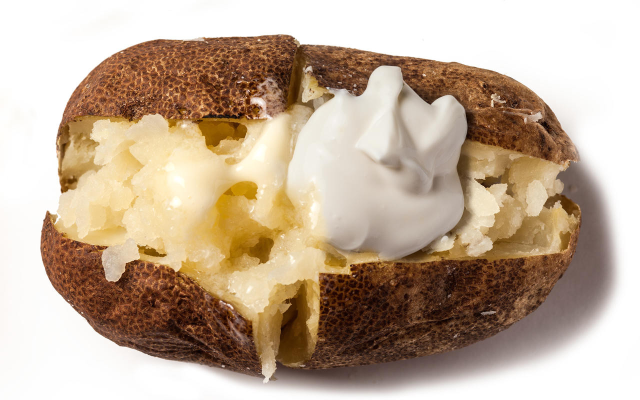 The Baked Potato
 Perfect Baked Potatoes Recipe Chowhound