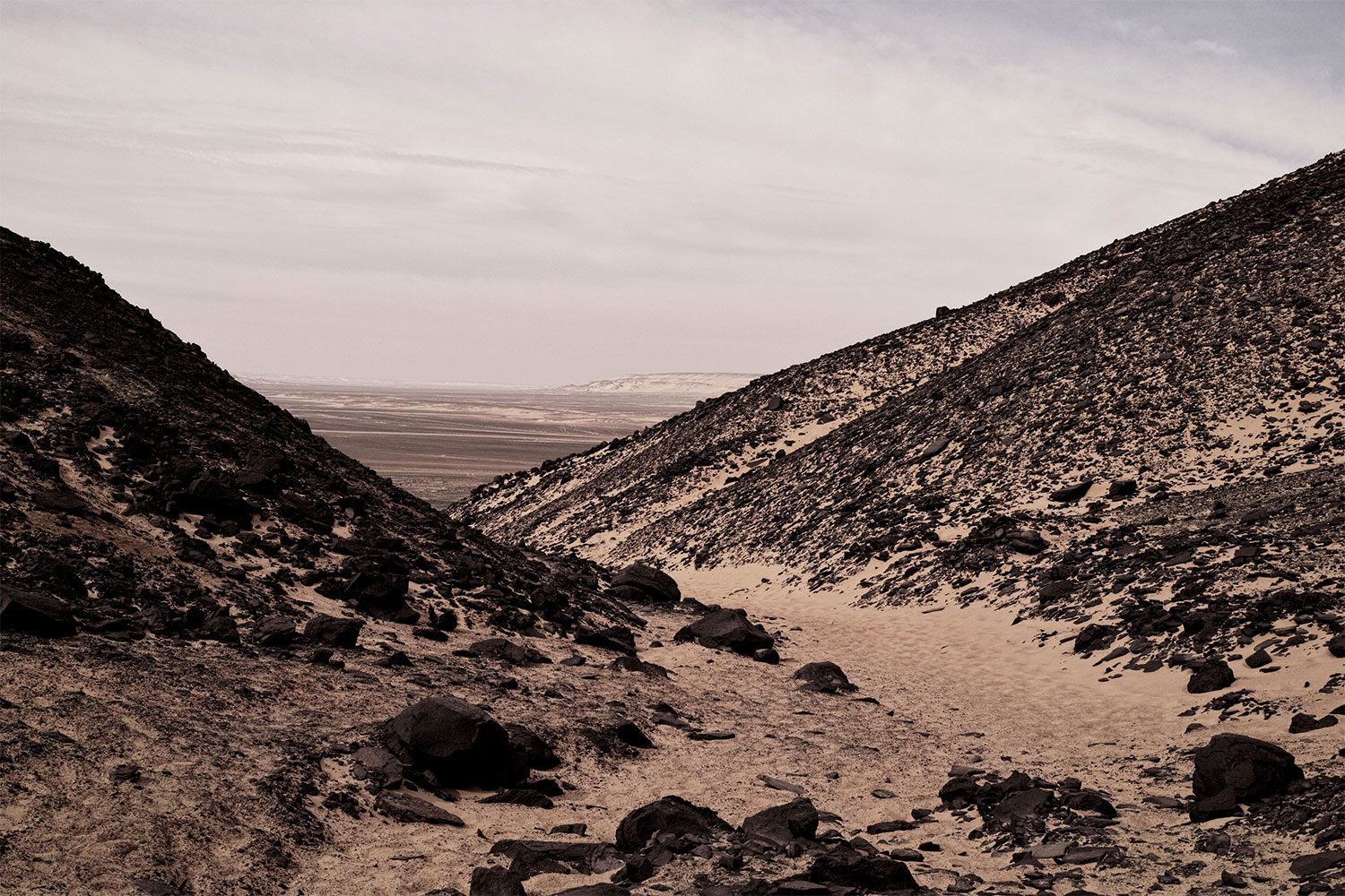 The Black Dessert
 Panorama Black Desert Egypt