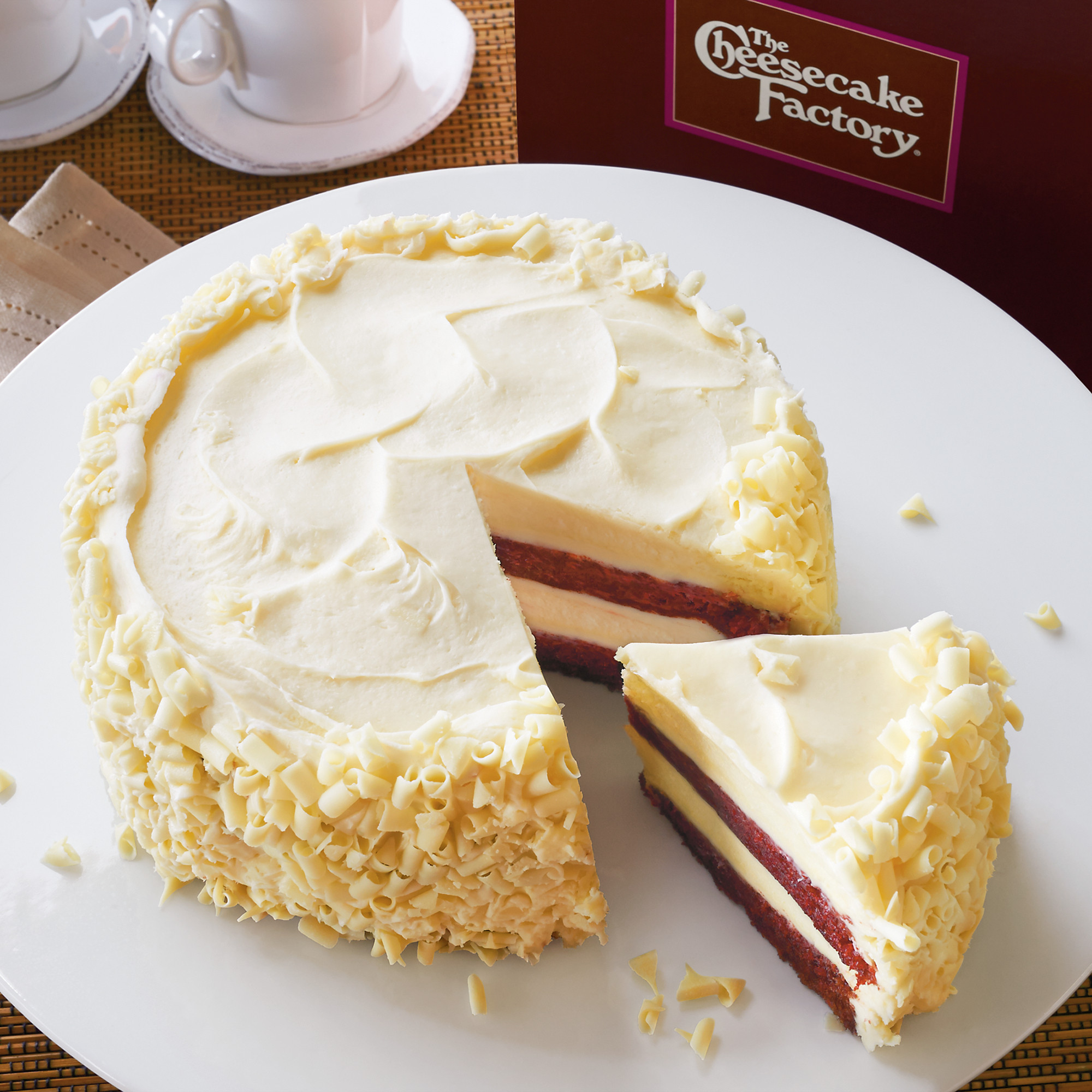 The Cheesecake Factory Ultimate Red Velvet Cake Cheesecake
 ☆Desserts☆ on Pinterest