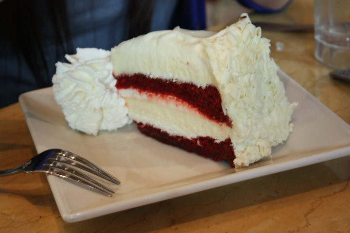 The Cheesecake Factory Ultimate Red Velvet Cake Cheesecake
 Our Little family Get Away