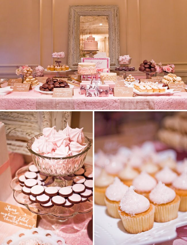 The Dessert Bar
 A Sweet Pink Dessert Table