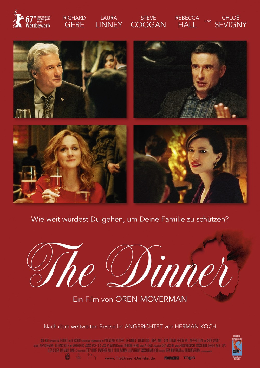 The Dinner (2017)
 The Dinner DVD Release Date