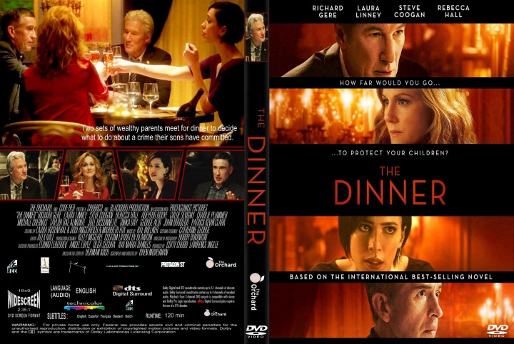 The Dinner (2017)
 The Dinner 2017 R1 CUSTOM DVD Cover & Label DVDcover