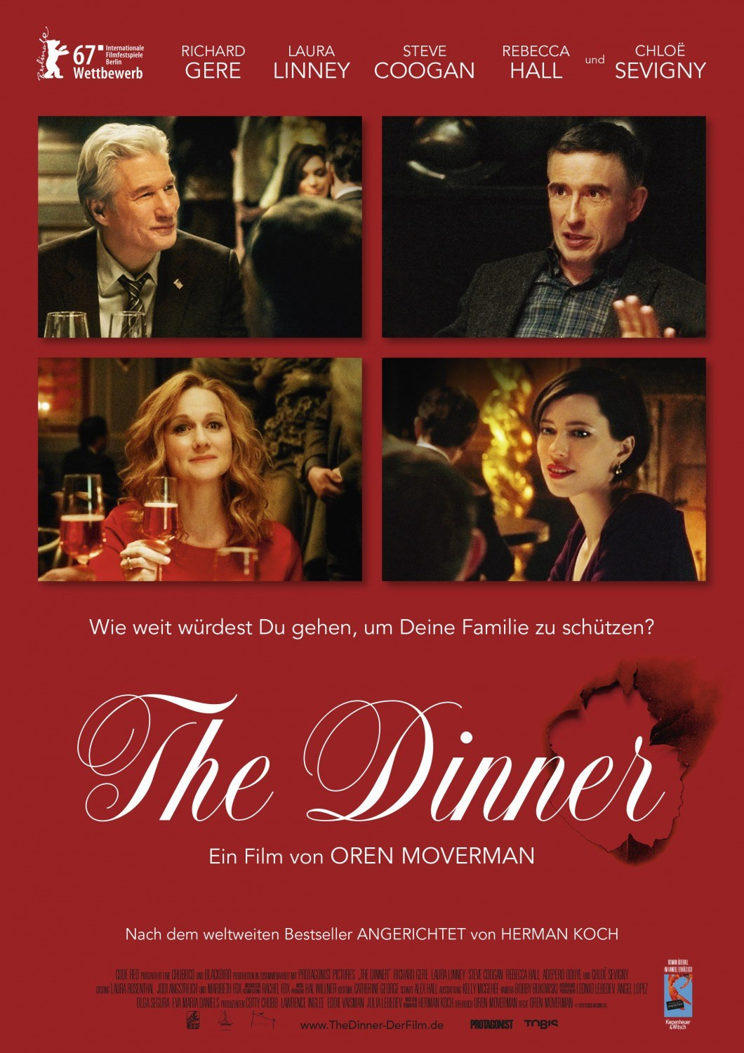 The Dinner Trailer
 The Dinner Movie Poster Teaser Trailer