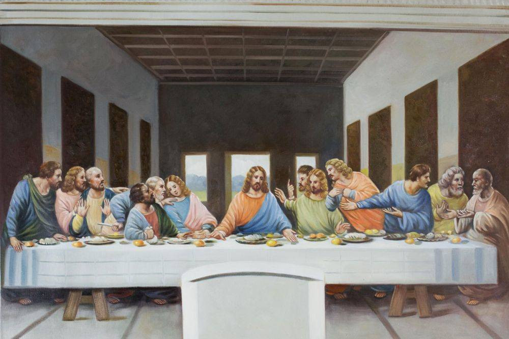 The Last Dinner
 Da Vinci The Last Supper Canvas Art & Reproduction Oil