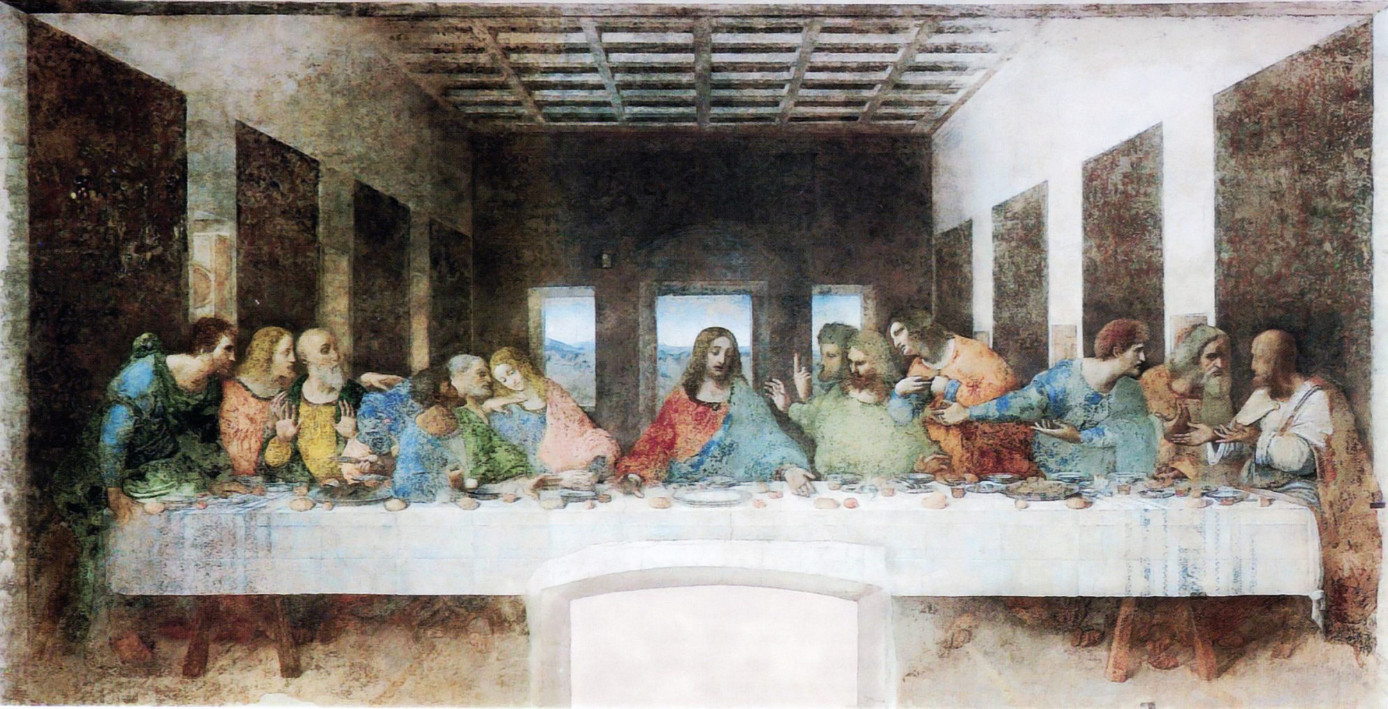 The Last Dinner
 Looking at the Last Supper