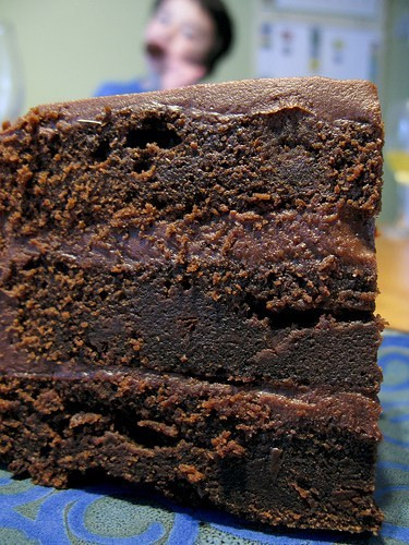 The Most Amazing Chocolate Cake
 a hippie with a minivan – Dense Chocolatey Chocolate cake…