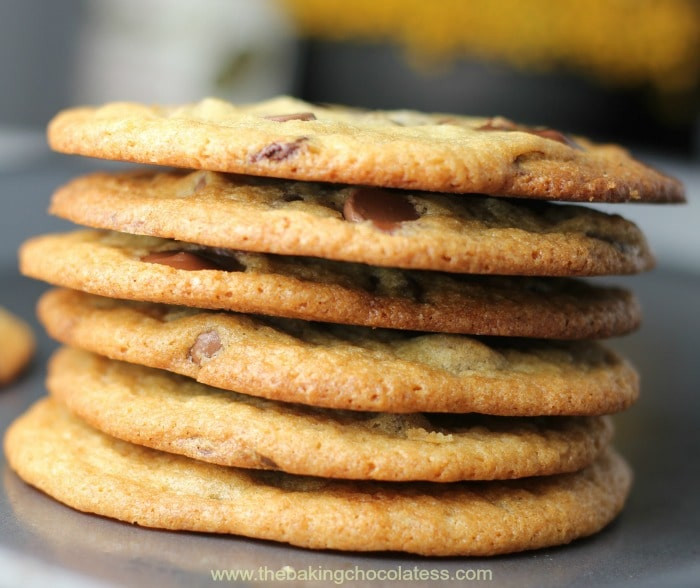 Thin Crispy Chocolate Chip Cookies
 Best Thin & Crispy Chocolate Chip Cookies