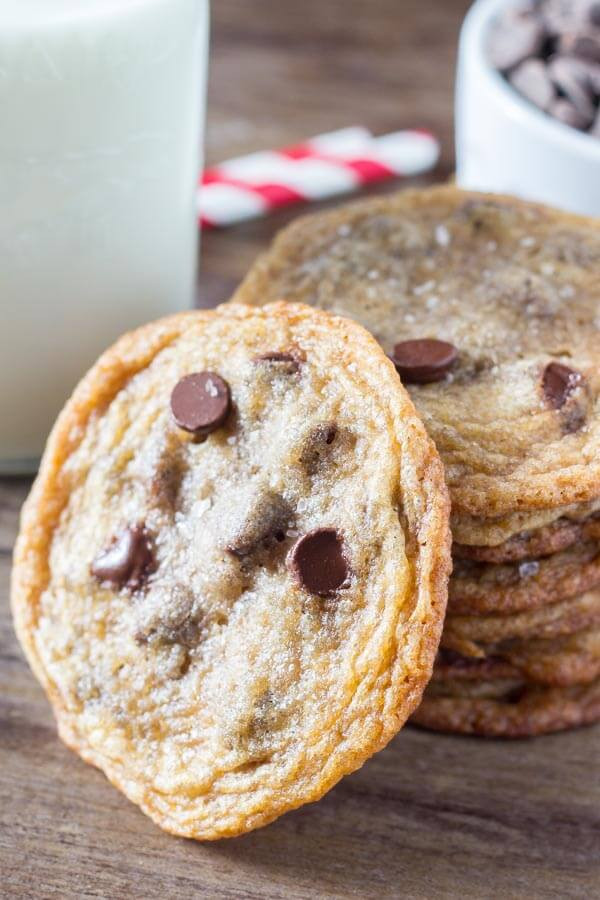 Thin Crispy Chocolate Chip Cookies
 Thin & Crispy Chocolate Chip Cookies Just so Tasty