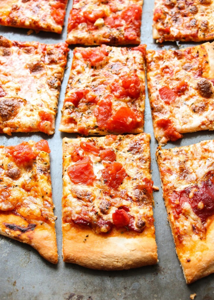 Thin Crust Pizza Dough
 Copycat Domino s Thin Crust Pizza Recipe Layers of Happiness