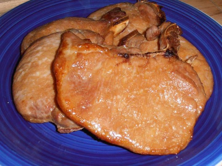 juicy bone in pork chops in oven