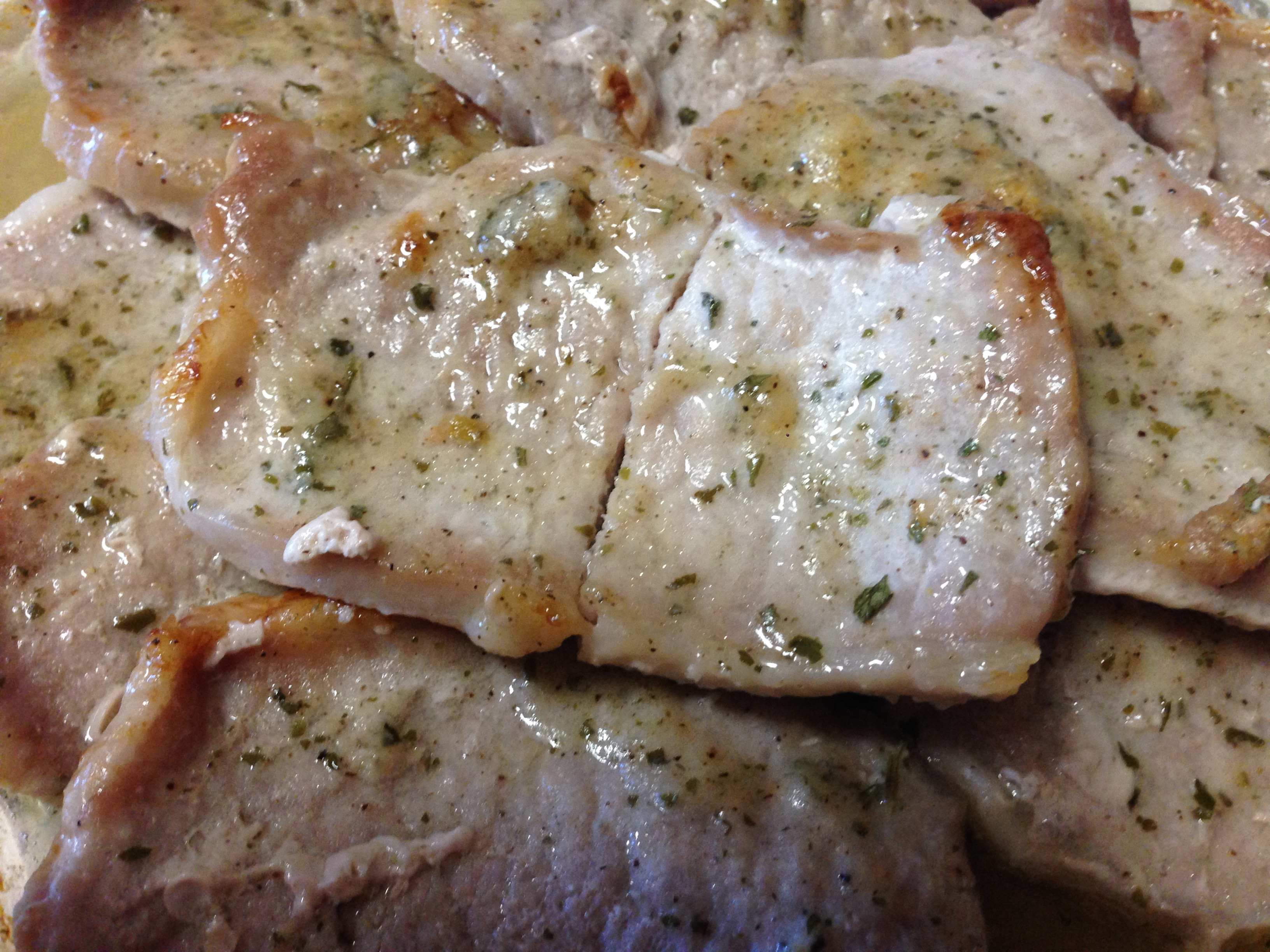 Thin Pork Chops In Oven
 21 Day Fix Ranch Pork Chops Adventures of a Shrinking