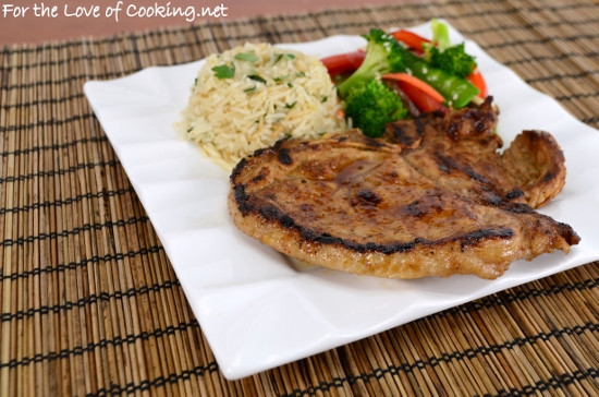 Thin Sliced Pork Chops
 Ginger Sesame Thin Cut Pork Chops