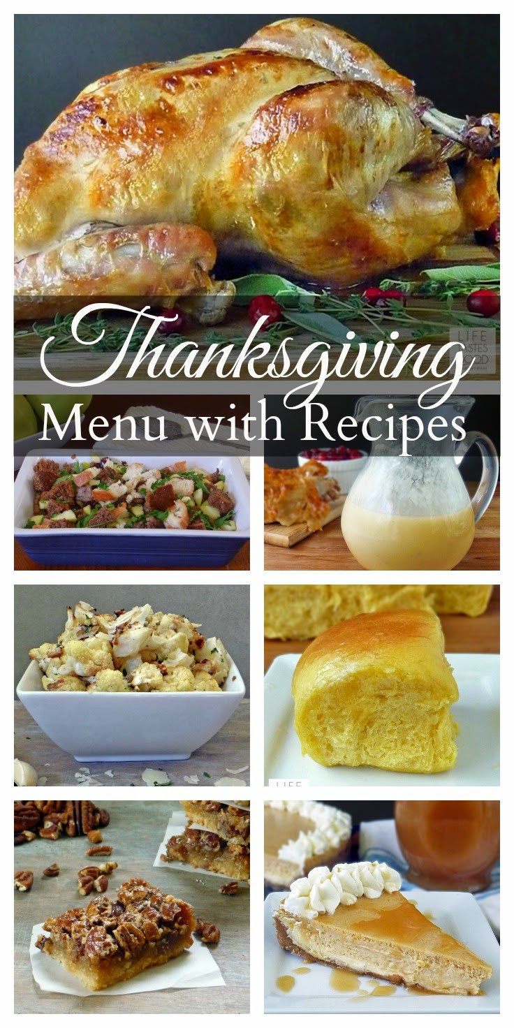 Things To Make For Dinner
 Thanksgiving Dinner Menu and Recipes