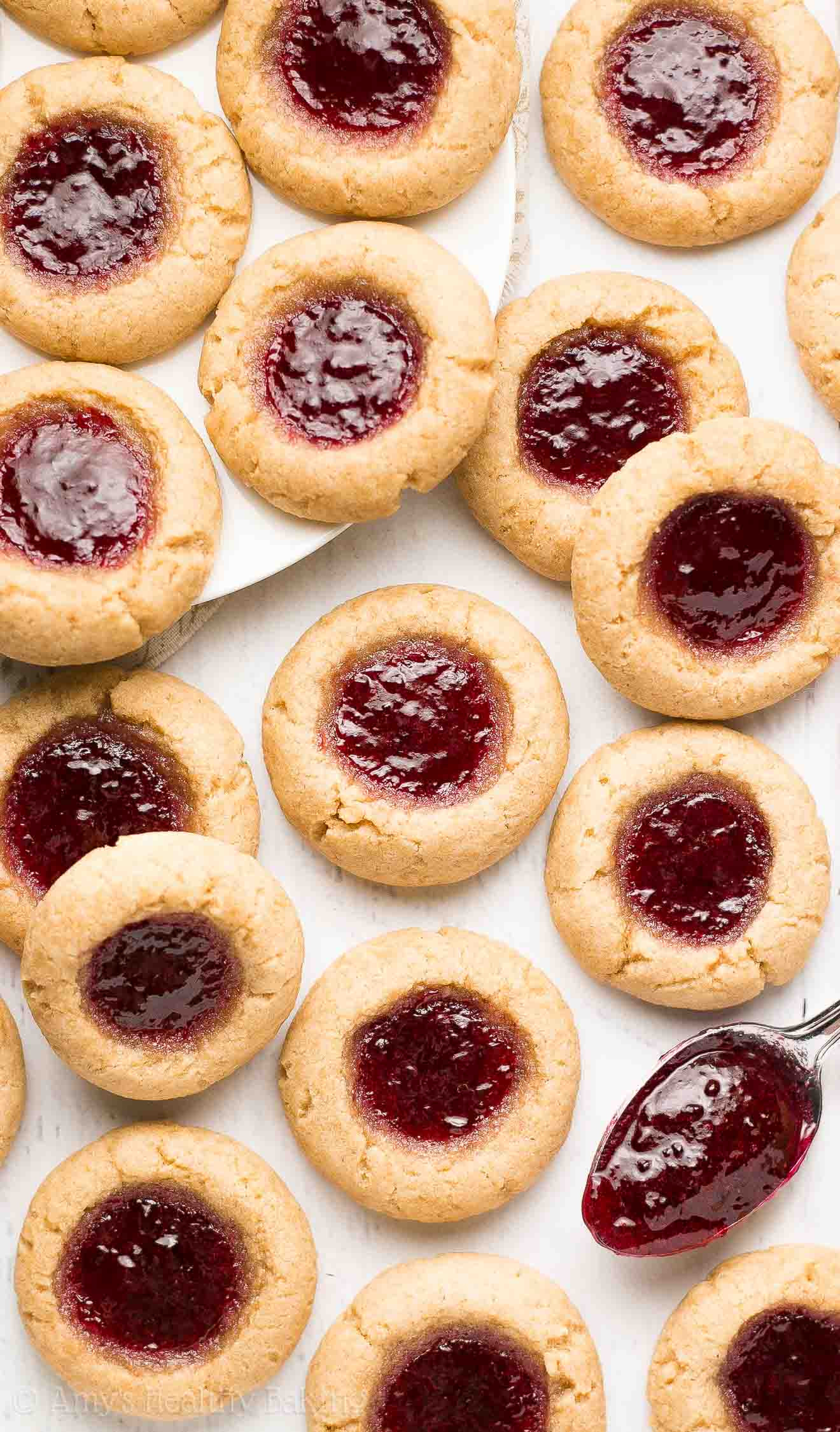 Thumbprint Jam Cookies
 Healthy Thumbprint Cookies With a Step By Step Recipe