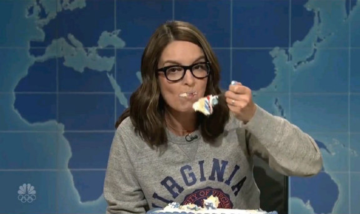 Tina Fey Sheet Cake
 Tina Fey on Charlottesville Stay away from neo Nazis eat