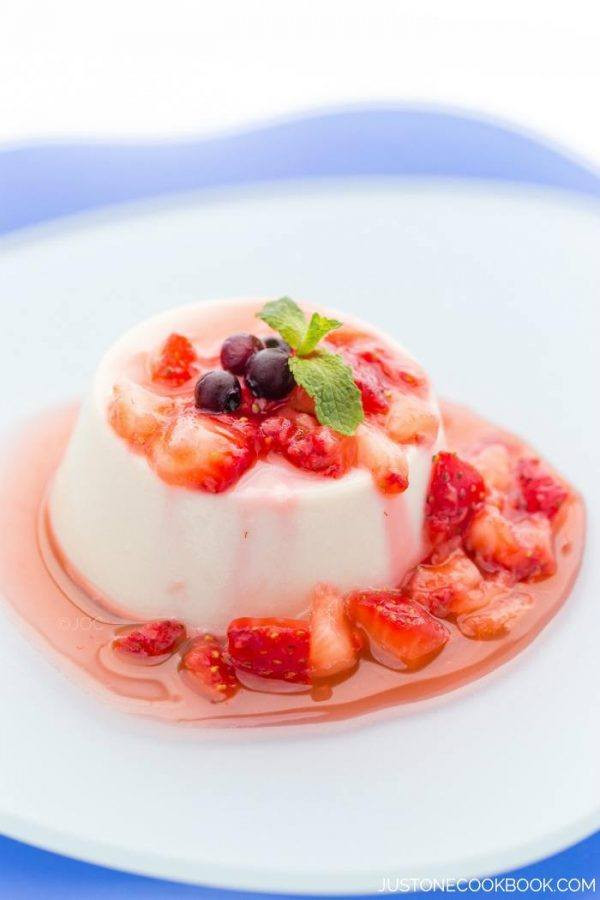 Tofu Dessert Recipes
 Tofu Pudding Blancmange 豆腐プリン • Just e Cookbook