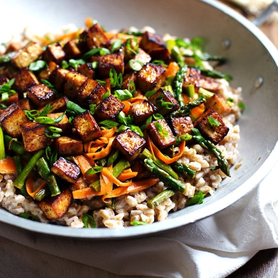 Tofu Stir Fry Recipes
 Honey Ginger Tofu and Veggie Stir Fry Recipe Pinch of Yum