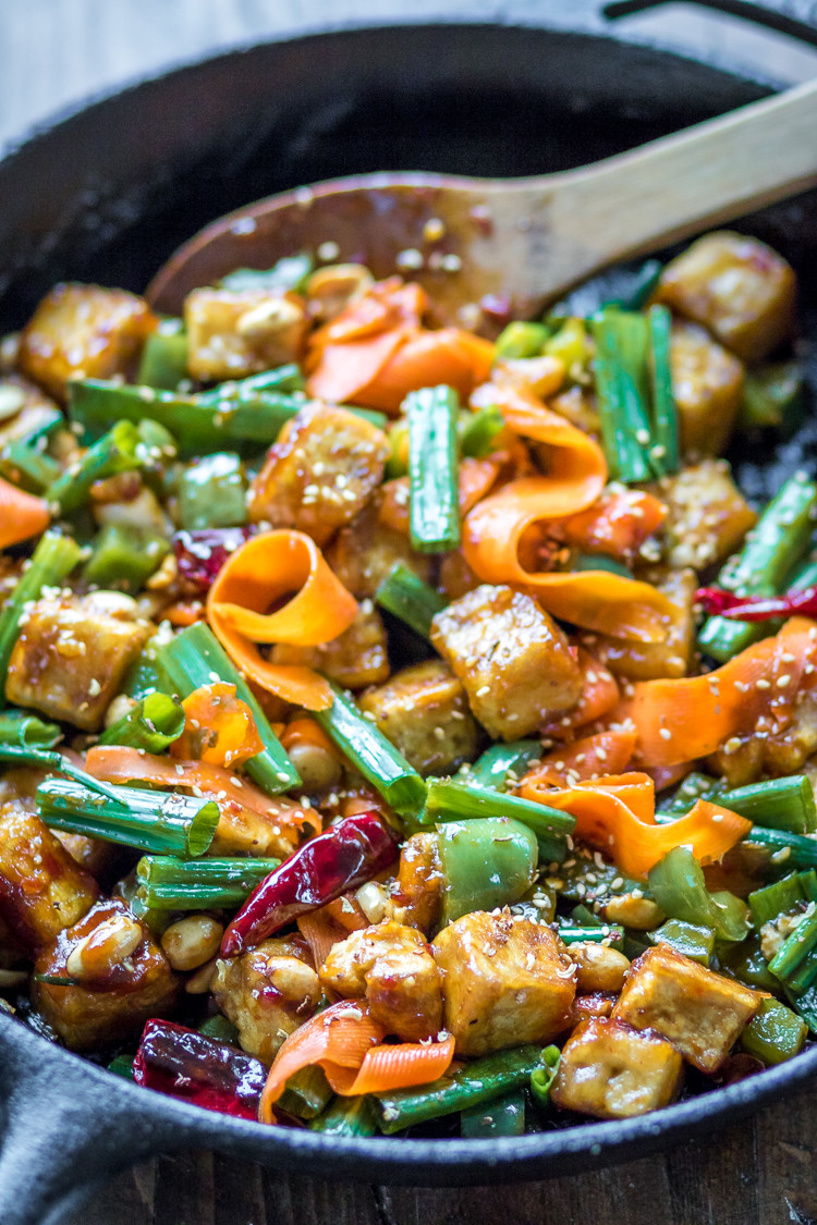 Tofu Stir Fry Recipes
 Hoisin Tofu Stir Fry with Peppers and Carrots The