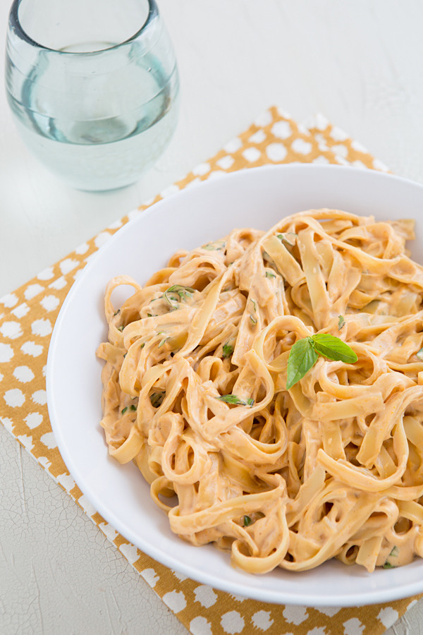 Tomato Alfredo Sauce
 Vegan Sun Dried Tomato Fettuccine Alfredo Recipe