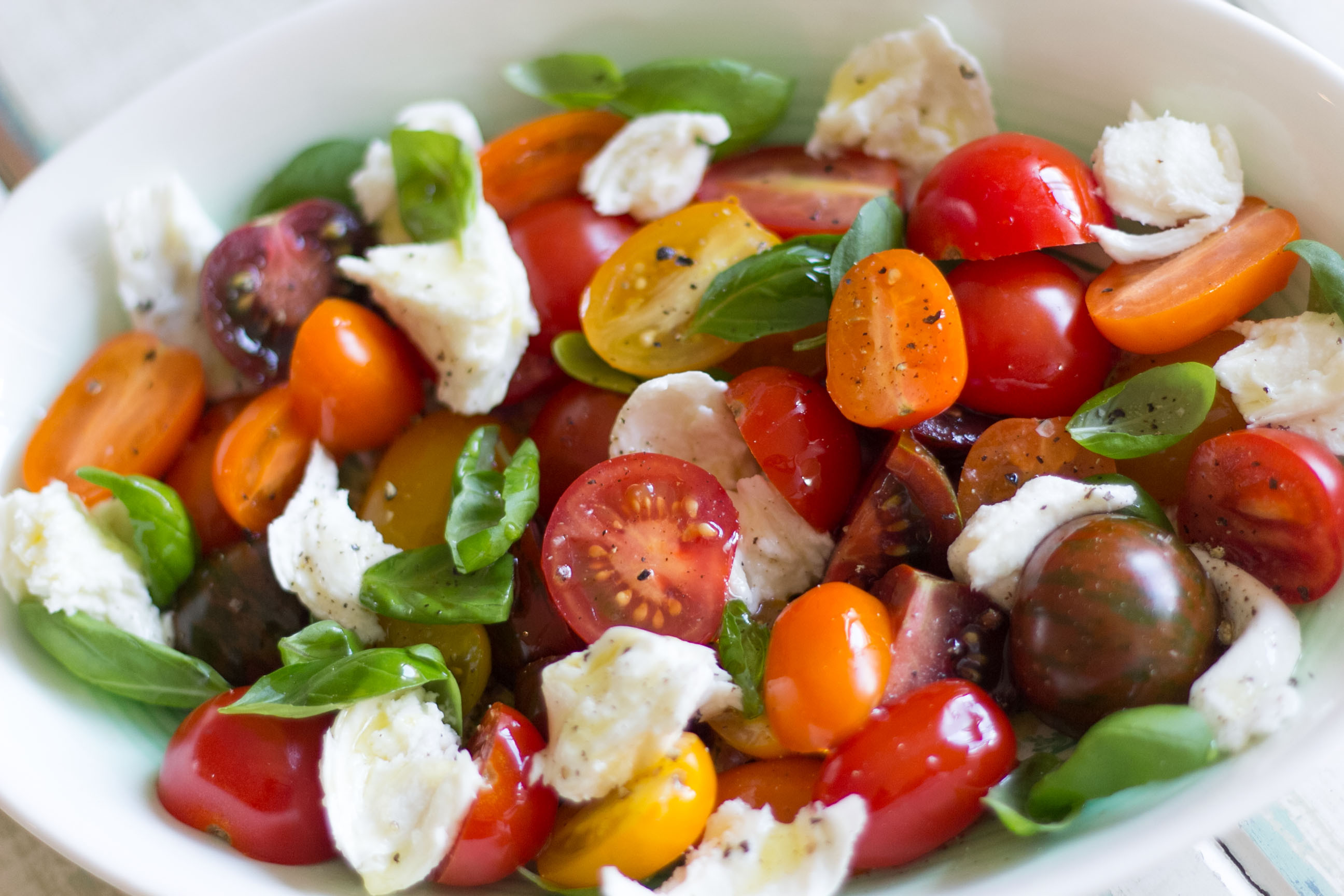 Tomato And Mozzarella Salad
 tomato mozzarella salad