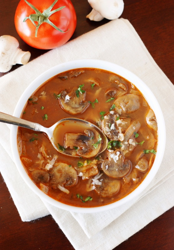 Tomato Based Soups
 Homemade Tomato Mushroom Soup The Kitchen is My Playground