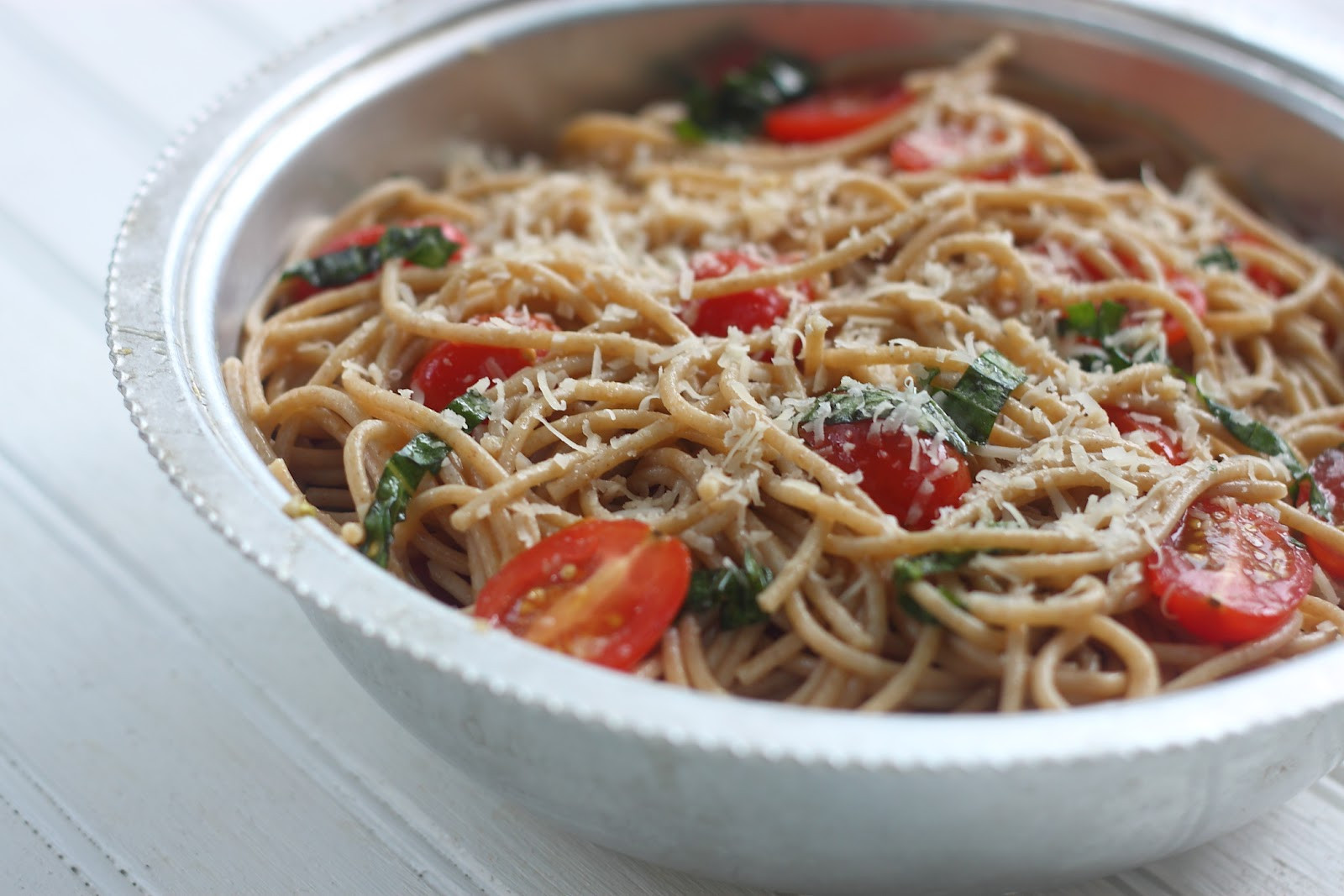 Tomato Basil Pasta
 Confections from the Cody Kitchen Light and Fresh Tomato