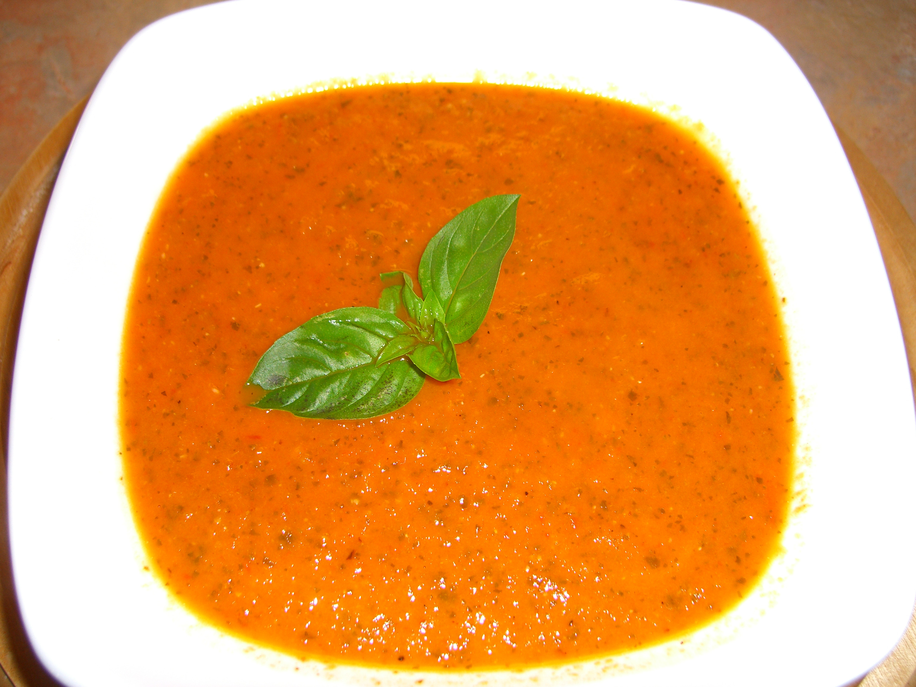 Tomato Basil Soup
 Roasted Tomato and Basil Soup Recipe