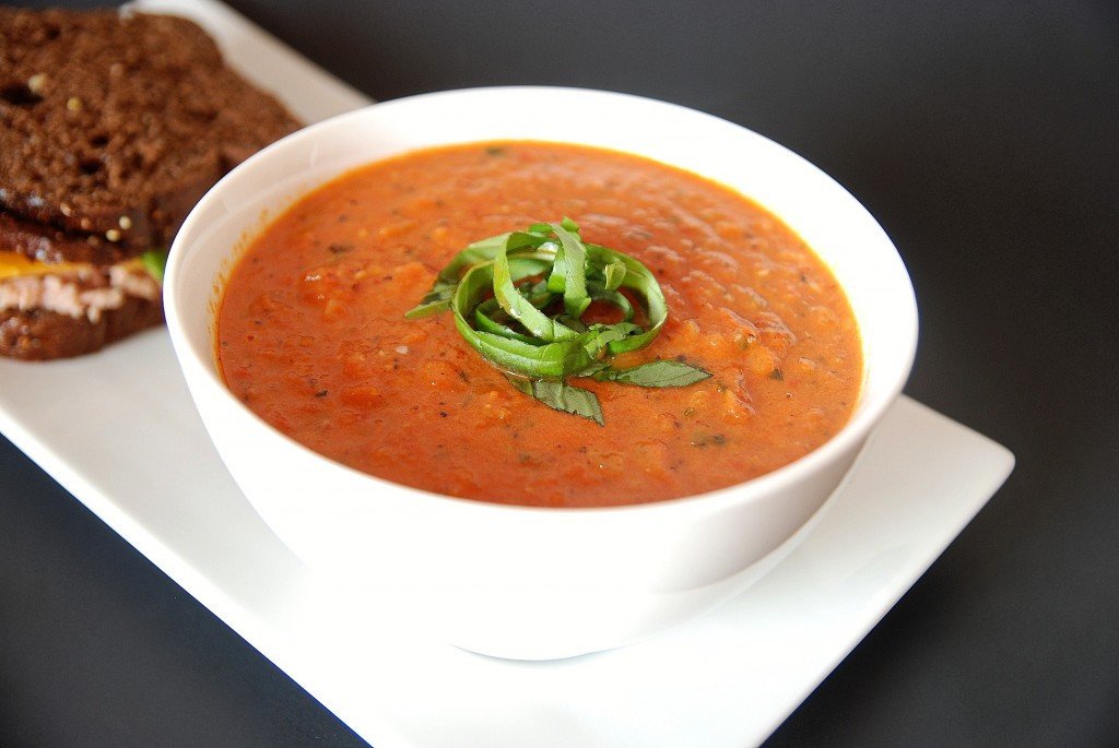 Tomato Basil Soup
 Fire Roasted Tomato Basil Soup