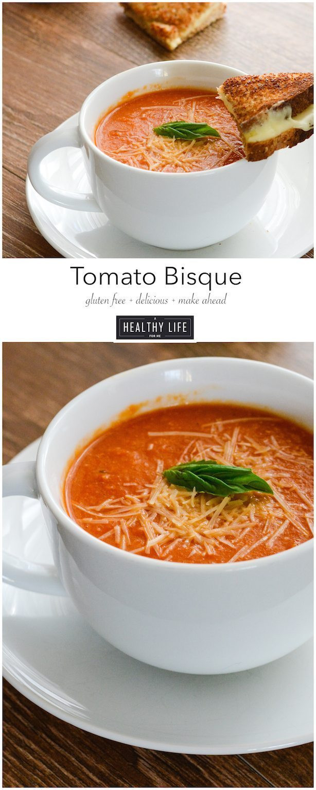 Tomato Bisque Soup
 Tomato Bisque A Healthy Life For Me