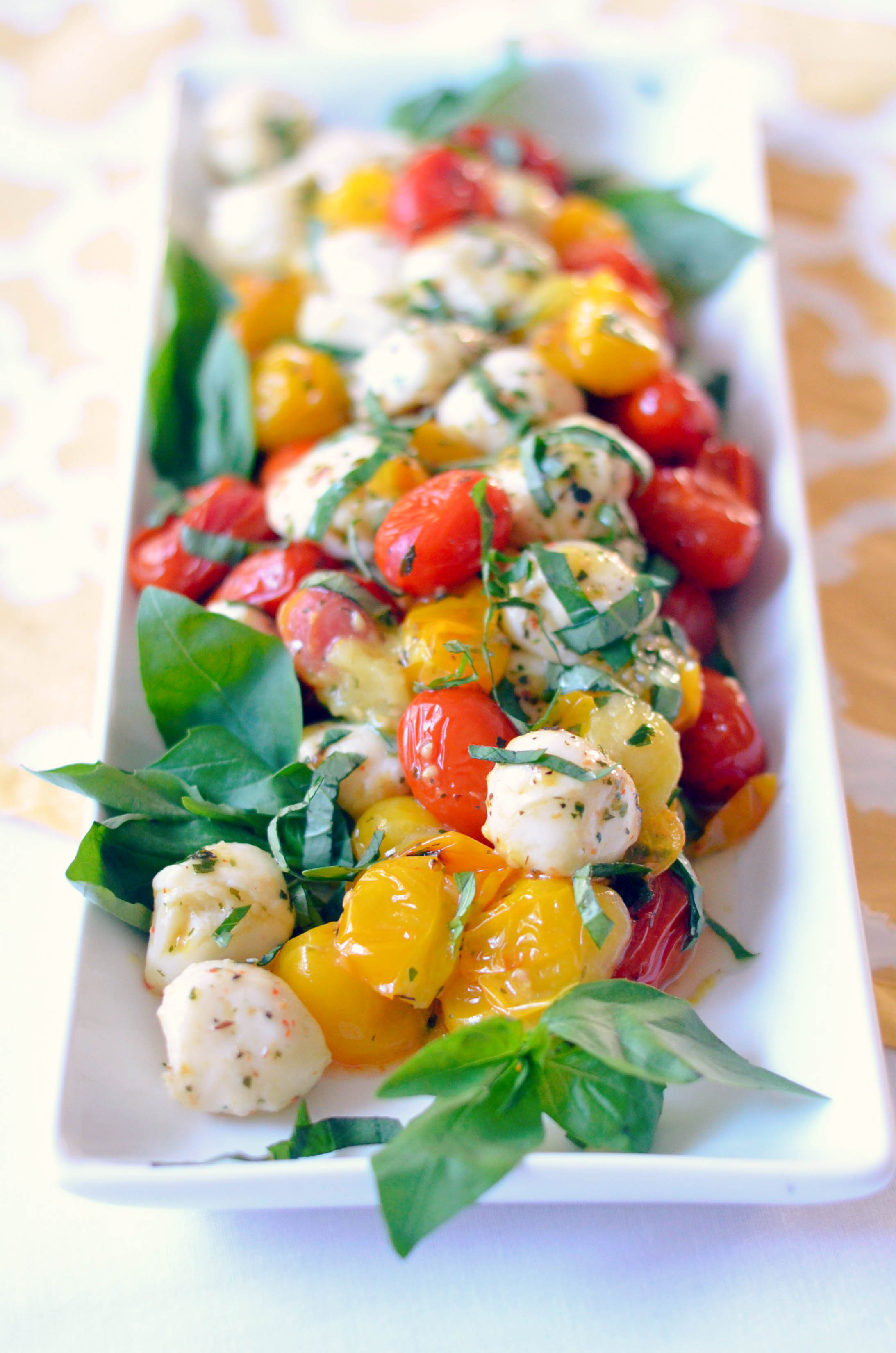 Tomato Caprese Salad
 tomato caprese salad