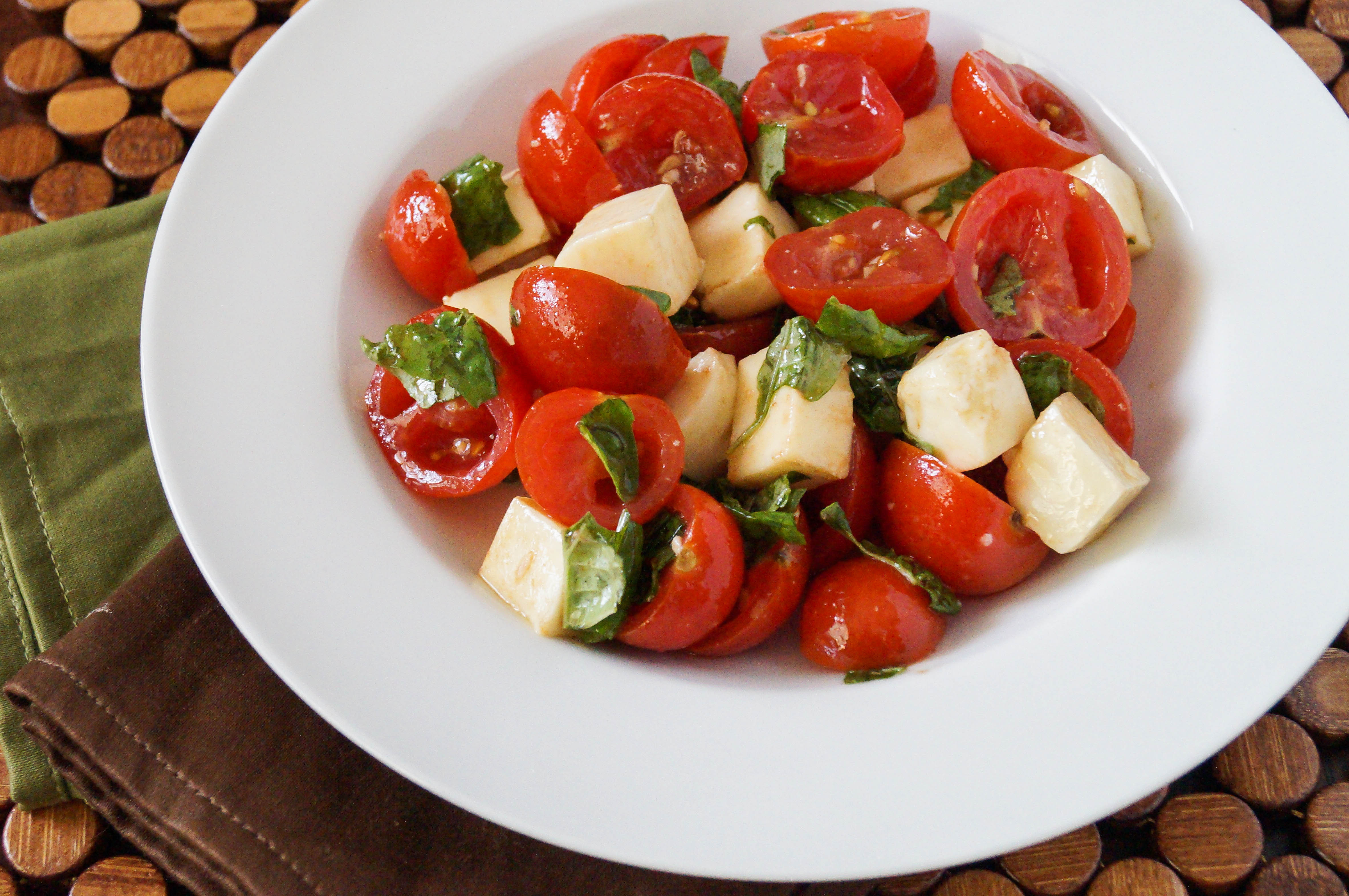 Tomato Caprese Salad
 Cherry Tomato Caprese Salad Tara s Multicultural Table