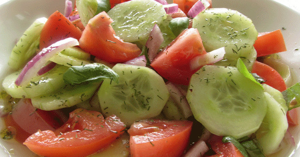 Tomato Cucumber Salad
 Cucumber Tomato Salad
