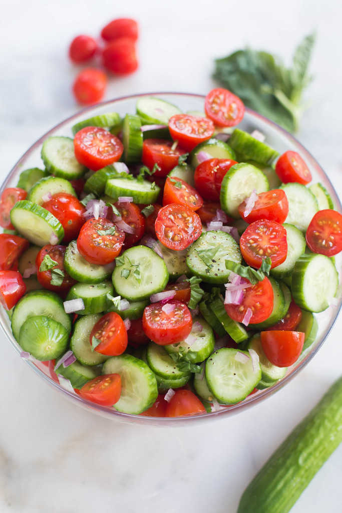 Tomato Cucumber Salad
 Tomato Cucumber Salad Tastes Better From Scratch