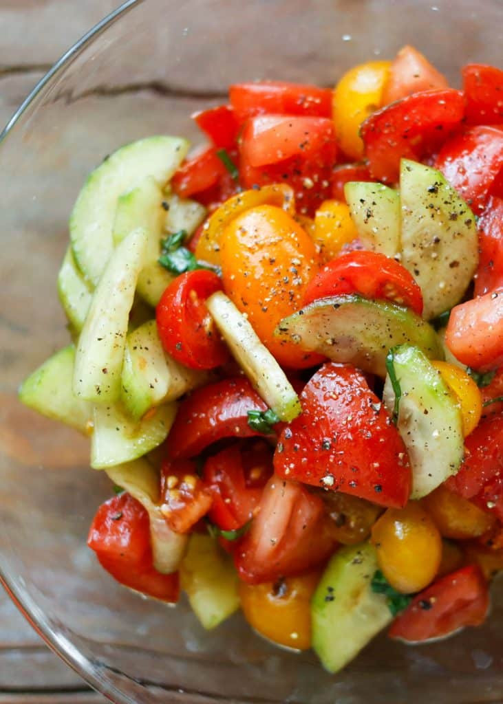 Tomato Cucumber Salad
 Cucumber Tomato Salad