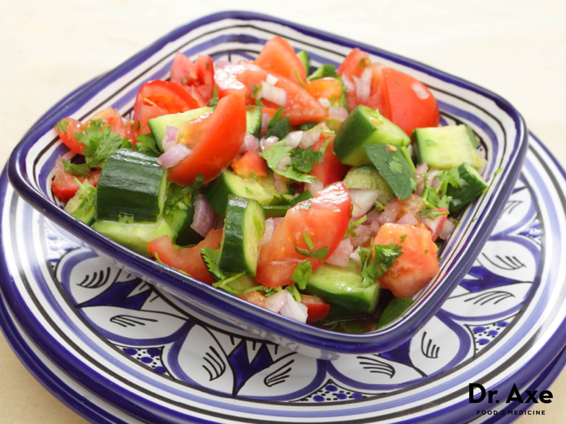 Tomato Cucumber Salad
 Cucumber Tomato Salad Recipe DrAxe