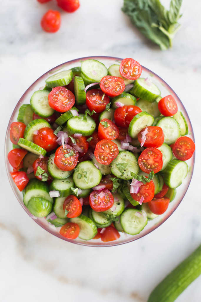 Tomato Cucumber Salad
 Tomato Cucumber Salad Tastes Better From Scratch