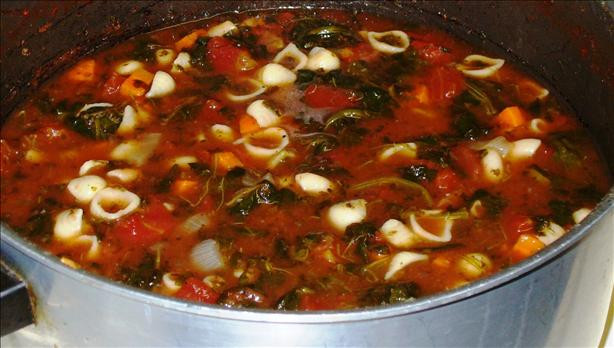 Tomato Florentine Soup
 Tomato Florentine Soup With Pasta Recipe Food