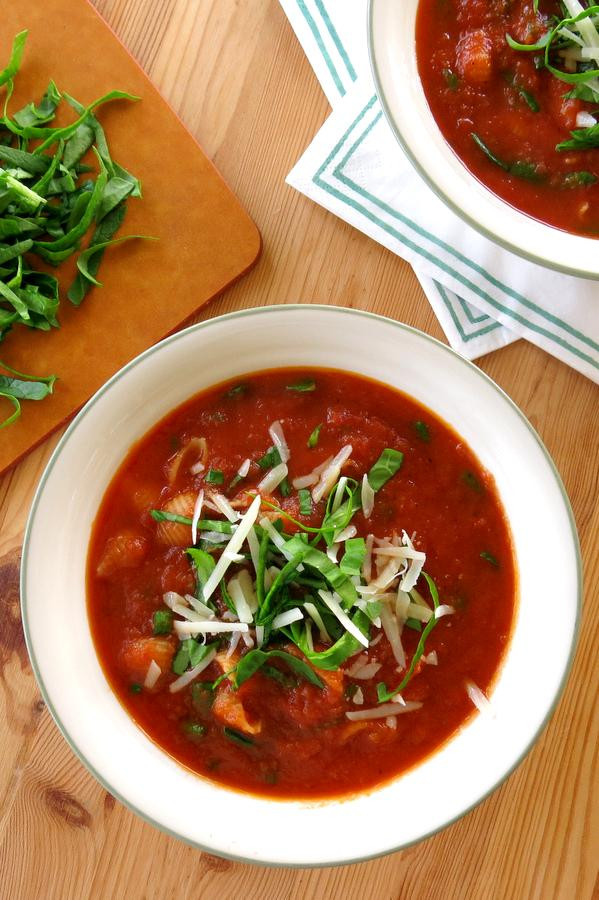 Tomato Florentine Soup
 Tomato Florentine Soup with Pasta The Dinner Mom