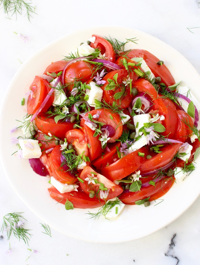 Tomato Onion Salad
 Tomato ion Salad Recipe • CiaoFlorentina