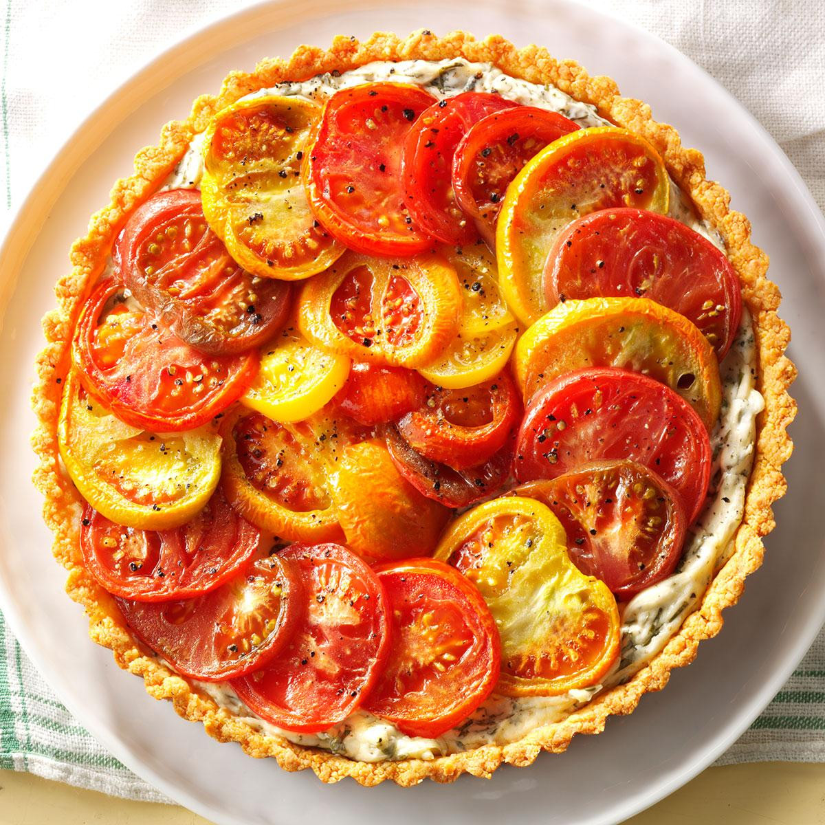 Tomato Pie Recipe
 Heirloom Tomato Pie Recipe