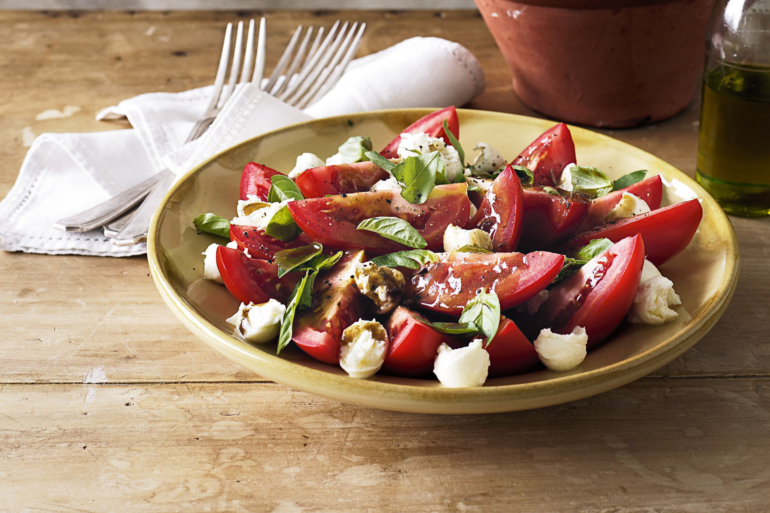 Tomato Salad Recipes
 tomato and basil salad recipe