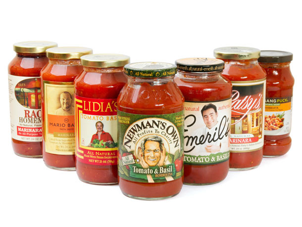 Tomato Sauce Brands
 Taste Test Jarred Pasta Sauces from Celebrity Chefs and